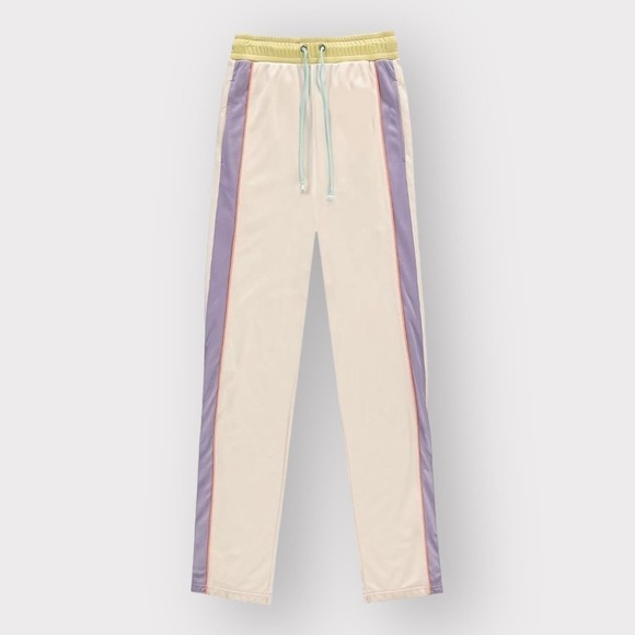 Spirit Jersey NEW Mens L Sweatpants Lounge Fleece Sweats Pockets Colorful Unisex - Picture 1 of 8